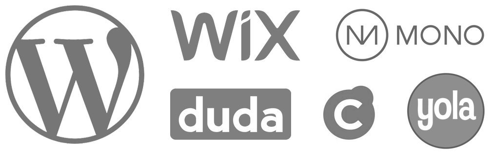 WIX, Mono, Duda, & Yola Logo